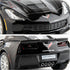 BDTCTK 1/36 Scale Corvette Police Car Model, Zinc Alloy Die-Cast Pull Back Vehicles Kid Toys for Boy Girl Gift (Corvette Police Car)...