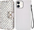 Omio Luxury Glitter Bling Diamond Card Holder Case for iPhone 11 with Stand, Shiny Sparkle Rhinestone Crystal Bowknot Shockproof Non-Slip Fashion ...