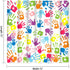 Handprint Bathroom Curtain Watercolor Rainbow Color Bathroom Curtain for Kids Bathroom Curtain, Washable Polyester Fabric Shower Curtains, 72 X 72...