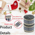 2 Rolls 8 Yards Buffalo Plaid Ribbons Burlap Wired Edge Plaid Ribbons 2 Inch Wide Check Gingham Fabric Craft Ribbon for Gift DIY Bows Home Party W...
