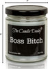 Boss Bitch - Apple Maple Bourbon Scent - Maximum Scented 6 Ounce Jar - 40 Hour Burn Time...