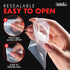Zip Bags Clear Plastic With Zipper Seal - By DiRose | Resealable, Strong, Thick, Sturdy | For Organizing, Travel, Shipping, Packaging, and Storage...