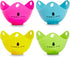 Egg Poacher – COZILIFE Silicone Egg Poaching Cups with Ring Standers, For Microwave or Stovetop Egg Cooking, Kraft Box Packing, BPA Free, Pack of ...