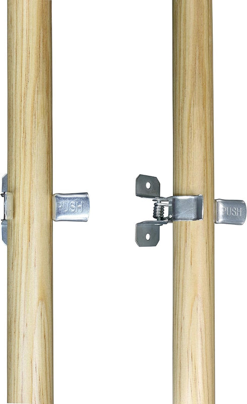 Harrier Wall-Mount Spring Clamps for Tools, Rakes and Brooms, 10-Pack...
