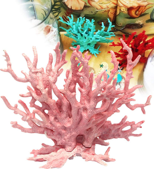 Artificial Aquarium Coral Ornament Plastic Fish Tank Plants Decoration for Aquarium Landscape...