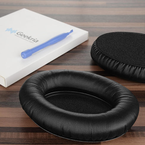 Geekria QuickFit Replacement Ear Pads for Sennheiser HD525, HD535, HD545, HD565, HD580, HD600, HD650, HD660 S Headphones Ear Cushions, Headset Ear...