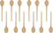 10 Inch Long Wooden Spoon Set by BICB | Natural Beechwood Mixing Spoons for Baking, Cooking & Stirring | Set of 12 Long Wooden Spoons | Cookware S...
