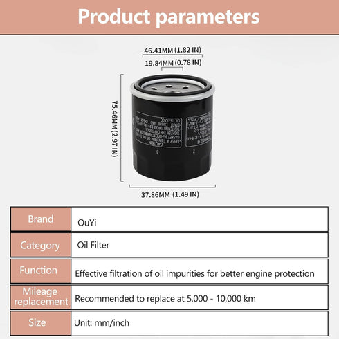 Air Filter 7080595 Oil Filter 2520799 3084963 Compatible with Polaris Sportsman 335 400 450 500 Magnum 325 500 Trail Blazer 330 Trail Boss 325 330...