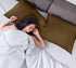 Utopia Bedding Waterproof Pillow Protector Zippered (2 Pack) Standard Mocha – Pillow Encasement 20 x 26 Inches...