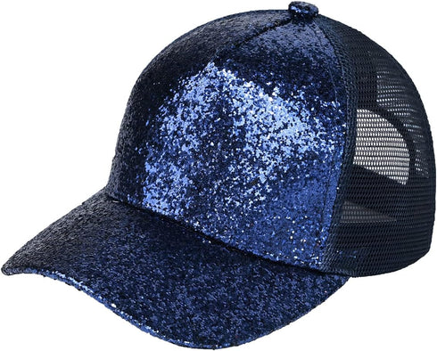 C.C Glitter Sequin Hear Stone Baseball Cap with Mesh (BAB-8038) (BAB-8039) (BAB-8040) (BAB-8041) (TCB-07) (TCB-10) (TCB-11)...