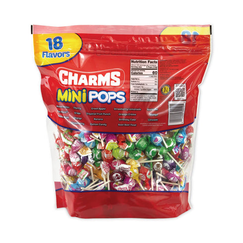 Charms Mini Assorted Pops, 300 Pops Included...