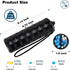 Weekly Metal Pill Organizer 2 Times a Day - XHT Portable Waterproof Travel Pill Box 7 Day, Am Pm Twice Daily Pill Case, Heavy Duty Pill Holder Con...