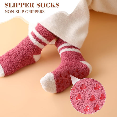Fuzzy Socks for Women - Fuzzy Socks Fluffy Socks Cozy Socks Slipper Socks for Women, Winter Socks Womens Fuzzy Socks...