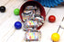 Game On! Video Gamer Birthday Party Mini Chocolate Candy Bar Sticker Wrappers for Kids, 45 1.4" x 2.6" Wrap Around Labels by AmandaCreation, Great...