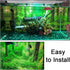 PVC Adhesive Underwater Forest Tank Background Poster Fish Tank Decorations Background Pictures Aquarium PVC Adhesive Poster for Fish Tank...