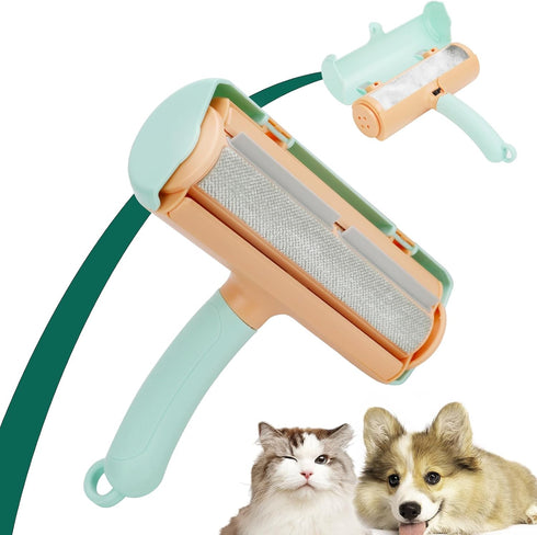 Pet Hair Remover Roller - Reusable Lint Roller for Pet Hair - Portable Cat and Dog Hair Remover - Pet Hair Removal Tool for Furniture, Couch, Carp...