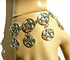 Pentagram Link Bracelet or Anklet Pentacle Wicca Wiccan Witch Pagan...