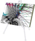 PATIKIL 1Set Tabletop Easel Stand for Display, 14in Table Top Easel Stand Small Portable Tripod Aluminum for Signs Poster Art Painting Decor Pictu...