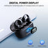 Clip on Earbuds,Wireless Ear Clip Bone Conduction Bluetooth Headphones,Mini Ear Clip Fitness Earbuds Cycling Running Workout for Running. (Black)...