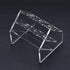 uxcell Slant Rack Acrylic Test Tube Holder 6 Wells for 50ml Centrifuge Tubes Clear...