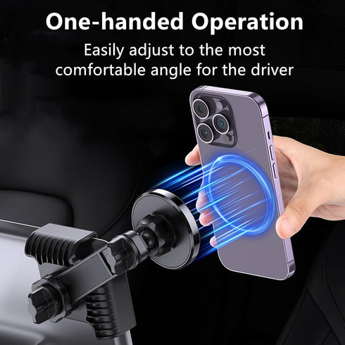 Tesla Phone Mount, MagSafe Strongest Magnet Power Magnetic Car Phone Holder Mount for Tesla 3/Y Accessories Fits for All iPhone & Android Phones -...