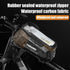 Bike Phone Holder Bike Frame Bag Bike Phone Holder Bag Touchscreen Bike Bag Phone Mount Bag Bike Cell Phone Bag for Men Compatible Phone Under 7.2...