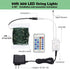 Outdoor Indoor String Lights Christmas 300LED Warm White Fairy Lights 99ft Green Wire Dimmable with Remote Control, Waterproof Fairy Light for DIY...