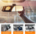 12x3.6'' Rear view Mirror Panoramic Wide Angle Rearview Mirror Universal Interior Clip On Convex Rear View Mirror Lengthened Widened No Blind Spot...