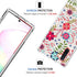 Case for Galaxy Note 10 5G, for Samsung Note 10 Clear Case for Girls, Soft TPU 360 Full Body Shockproof Hybrid Bumper Crystal Clear Phone Case Cov...