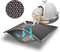 Pieviev Cat Litter Mat Double Layer Waterproof Urine Proof Trapping Mat 1 Pack (Gray, 24x15 Inch (Pack of 1))...