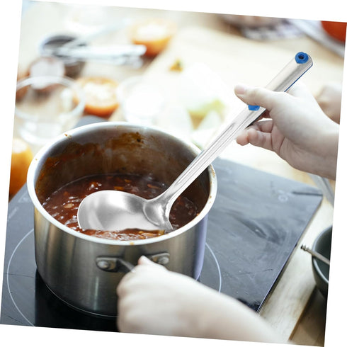 Ladle Gravy Shovel Serving Utensil Spaghetti Spoon Baking Spoons Hot Pot Serving Spoon Wok Spatula Hotpot Soup Spoon Chef Spoon Pasta Spoon Alumin...