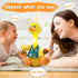 Emoin Dancing Duck Toys,Talking+Singing+Dancing+Recording+Glowing Duck Toy,Mimicking Toy Repeats What You Say Interactive Plush Toy, Glowing Duck ...