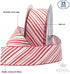Royal Imports Red/White Candy Cane Christmas Ribbon, 2.5" (#40) Peppermint Design for Floral, Craft, Holiday Decoration, 25 Yard Roll (75 FT Spool...