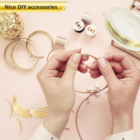 10 Roll 5 Size Jewelry Wire 18, 20, 22, 24, 26 Gauge Craft Jewelry Beading Wire Jewelry Making Supplies Bendable Tarnish Resistant Copper Beading ...