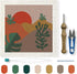 BEUNITONE Punch Needle Kits for Adults Beginner Adjustable Plant Punch Embroidery Kit Square Landscape Rug Yarn Hooking Starter Kit Include Instru...