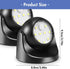 Motion Sensor Outdoor Lights - Outdoor Motion Sensor Light Battery Operated Wireless Waterproof Spotlight Motion Detector Security Light Auto On O...