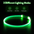 Led Dog Collars for Small Dog,Vizpet XS Light up Adjustable Collar USB Rechargeable Bright Safety Pet Collar for Cats Dogs(Green)...