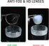 TOREGE Clear Safety Glasses For Women, Stylish Safety Goggles Eye Protection With Anti-Fog And Anti-Blue Light Lens, Upgrade Gradient Protective E...