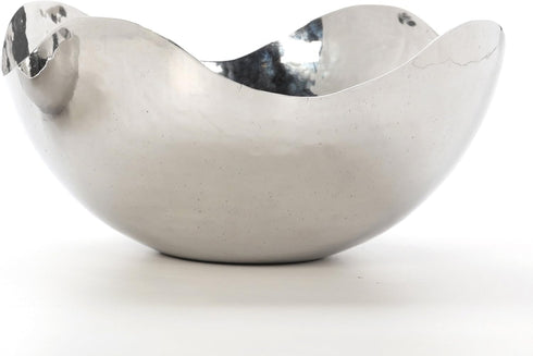 Hosley 5.75 Inch Diameter Silver Finish Metal Bowl, Ideal for Potpourri, LED Candles, Weddings, Special Events, Center Pieces, Craft. Use Decor to...