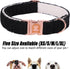 MR. CHUBBYFACE Winter Dog Collar Adjustable Christmas Pet Collar Black Fleece Dog Collar for Small Medium Large Dogs...