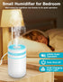 Humidifier LtYioe Small Humidifiers for bedroom, Portable Cool Mist Humidifiers for Baby Home with RGB Changing Light, 2 Mist Modes & Auto Shut Of...