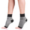 Plantar Fasciitis Compression Socks for Women & Men - Best Ankle Compression Sleeve, Provides Arch Support & Heel Pain Relief (Large)...