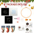 3 Sets Christmas Embroidery Starter Kit with Pattern for Beginners, Embroidery Kits with Christmas Pattern, Cross Stitch Set with Plastic Embroide...