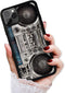 for iPhone 11 Pro Max, Art Design Soft Back Case Phone Cover, HOT12236 Old Boom Box...