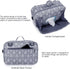 Baby Diaper Tote Bag?Portable Large Capacity Multi Pocket Design Portable Convenient Stroller Side Storage Bag for Short Trips...