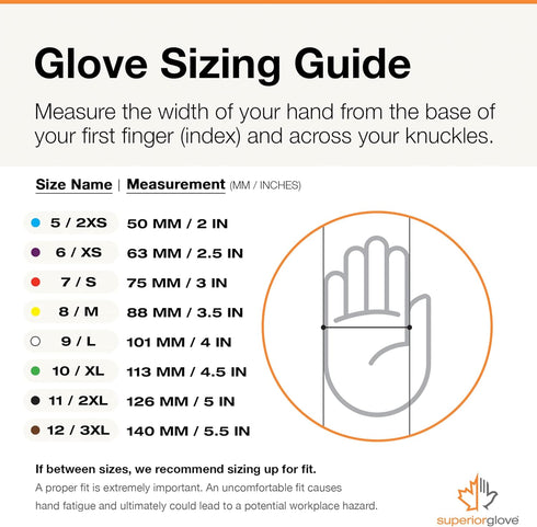 Superior Glove KeepKleen Contour Work Nitrile Gloves (100 Count) Latex Free Glove, Disposable Gloves, Powder Free, 9" Length - RDCNPF (Medium)...