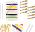 Holibanna 10 pcs Metal Umbrella Tail Beads 2.7 MM Hole Umbrella Bone Covers Umbrella Tail Head Beads for Folding Umbrella, Golden...
