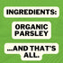 FreshJax Organic Parsley Leaves – 1.5 oz Bottle, Certified Organic & Kosher, Non-GMO, Gluten-Free, Keto, Paleo, No Preservatives – Dried Parsley H...