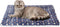 Mora Pets Cat Bed Dog Crate Pad Ultra Soft Pet Bed with Cute Star Print Washable Crate Mat for Small Dogs and Indoor Cats Reversible Fleece Kennel...