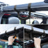 4 x Roll Bar Grab Handles Grip Handle for Jeep Wrangler YJ TJ JK JKU JL JLU Sports Sahara Freedom Rubicon X & Unlimited 1955-2024 2025 (Black)...